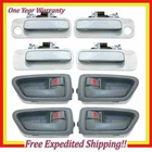 Door Handle Set 8 For 97-01 Toyota Camry Inner Gray + Outside White 040 DH92 New. Price: $67.92.