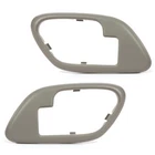 Pair Inside Door Handles Bezel Gray Fit For 1995-1999 Chevy Gmc Truck Pickup New. Price: $10.31.