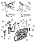 Genuine Mopar Exterior Door Handle Right 1KR96KDBAD New. Price: $30.47.