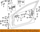 Toyota Oem 18-26 Camry Front Door Lock Hardware-cover 6921706200 New. Price: $14.94.