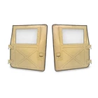 Military Hard X-doors 2 Front Tan Steel Made In Usa Fits Humvee Ready Hang New. Price: $3570.00.