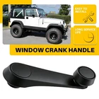 Fits 1992-1995 Jeep Wrangler (yj) Window Crank Handle Left / Right Black 4415820 New. Price: $12.99.