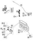 Genuine Mopar Exterior Door Handle Right 7TM42TZZAA New. Price: $188.80.