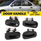 Set Of 4 Exterior Outside Door Handle Black Assembly For 2000-2006 Nissan Sentra New. Price: $43.69.