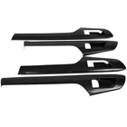 Inside Door Handle Molding Trim Covers For 20-22 Toyota Highlander Carbon Fiber New. Price: $47.39.