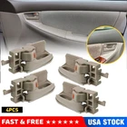 4X Inside Door Handle For 2003-2008 Toyota Corolla Matrix 2005-2012 Tacoma Beige New. Price: $21.84.