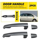 Pair Exterior Door Handle For 2003-13 Toyota Corolla Smooth Gray Front Right New. Price: $20.89.