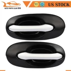 2PCS Rear Outside Exterior Door Handles Fits 2002-05 Kia Sedona Chrome/black New. Price: $22.99.