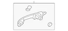 Genuine Honda Exterior Door Handle 72180-SWA-T11ZG New. Price: $141.15.