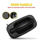New Rear Passenger Side Exterior Door Handle For 1999-2007 Chevrolet Silverado. Price: $8.54.