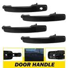 4PCS Exterior Outside Outer Door Handle Set For 2005-2008 Nissan Frontier Black New. Price: $39.99.