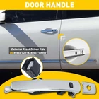 Front Left Exterior Door Handle For Nissan 2010-2013 Rogue Chrome 80645-CA000 Us New. Price: $18.99.