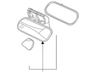 Genuine Volkswagen Handle Outside 11K-837-206-P-GRU New. Price: $80.10.