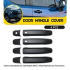 Matte Black Cover Trim For Chevy Silverado 1500 2500 3500 Hd Side Door Handle New. Price: $22.79.