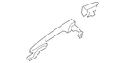 Genuine Mazda Handle Outside GS1E-58-410K-40 New. Price: $53.35.