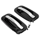 Lh Chrome Front Exterior Door Handle For Chevrolet Silverado 1500 1999-2006 New. Price: $18.10.