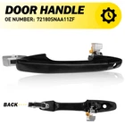 Outside Exterior Door Handle Black Front Driver For 2006-2011 Honda Civic New. Price: $18.99.