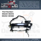 Lexus RX350 Front Left Exterior Door Handle 2010 To 2015 Oem 69202-0E080 Used. Price: $199.00.