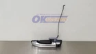 18 Dodge Ram 1500 Exterior Door Handle Front Left Driver Gray Chrome Crew Cab Used. Price: $68.64.