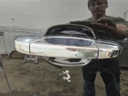 Passenger Door Handle Exterior Rear Chrome Fits 07-14 Escalade 602729 Used. Price: $102.00.
