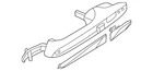 Genuine Bmw Handle Outside 51-21-5-A72-B04 New. Price: $165.79.