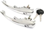AC898205M Vw Beetle Left/right Door Handle With Keys Chrome New. Price: $55.29.