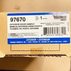 Dorman 97670 Exterior Door Handle, Sealed Plastic New. Price: $18.95.