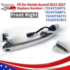 Right Front Passenger Side Exterior Door Handle For Honda Accord 2013-2017CHROME New. Price: $35.88.