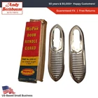 1953 Dodge Plymouth Door Handle Guard Bezel Cover Trim Pair 1450441 Nos New. Price: $59.50.