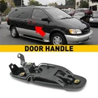 For 1998-03 Toyota Sienna Van Door Handle Outside Exterior Front Right Black New. Price: $11.99.