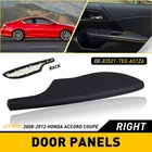For Honda Accord Coupe 08-12 Black Leather Front Right Door Panels Armrest Cover New. Price: $21.84.