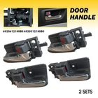 4X Chrome Gray Inside Door Handle Front Rear For 2003-2008 Toyota Corolla Matrix New. Price: $24.99.