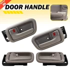 Interior Door Handle & Bezels Front Rear For Toyota Tundra Beige Set Of 4 New. Price: $23.99.