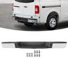 Chrome Steel Rear Bumper For 2012-2021 Nissan NV1500 NV2500 W/senser Holes New. Price: $139.00.