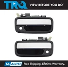 Trq Chrome & Black Outside Exterior Door Handle Set For Tacoma Truck New. Price: $38.95.