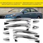 4PCS Chrome Exterior Outer Door Handle Set Assembly For Hyundai Sonata 2015-19 New. Price: $66.49.