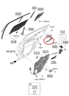 Stinger Ck Rh Rear Door O/s Hdl Base Assy 2018-2020 Genuine New Kia Brand. Price: $42.75.