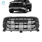 Plastic Front Upper Bumper Grille For Gmc Sierra 1500 Sle 2022-2024 Gloss Black New. Price: $167.36.