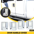 Chrome Door Handle Covers W/o Keyhole Ford F250-F550 Crew Cab 1999-2015 2016 New. Price: $23.74.