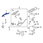 Ford Explorer 20-26 Front Left Outer Exterior Door Handle New. Price: $144.18.