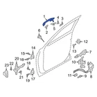 For Hyundai Palisade 20-21 Front Left Outer Exterior Door Handle New. Price: $153.60.