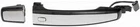 Dorman 96662 Exterior Door Handle Front Right Chrome Black New. Price: $47.84.