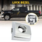 Left Door Driver Bezel Handle Key Cover Lock For 04-19 Nissan Titan 80647-9FU0B New. Price: $8.54.