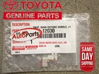 Toyota Front Right Door Handle Rod Snap Clip Qty 1 Oem New. Price: $15.11.