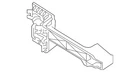 Genuine Nissan Handle Base 80610-ZQ00A New. Price: $36.66.
