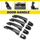 Exterior Door Handle Set Of 4 Front Rear For 2005-2010 Kia Sportage Black Oem New. Price: $26.59.