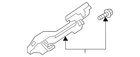 Genuine Nissan Handle Base 80611-6CA0A New. Price: $24.49.