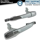 Exterior Outside Door Handle Chrome Finish Driver Passenger Pair 2PC For Mustang New. Price: $76.85.