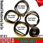 For Toyota Corolla KE20 4DOOR Weatherstrip Windshield Rubber Sello Seal SETX5PCS New. Price: $108.99.