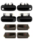 8X Exterior Interior Door Handles Front & Rear Side Kit Fit 92-96 Toyota Camry New. Price: $34.99.
